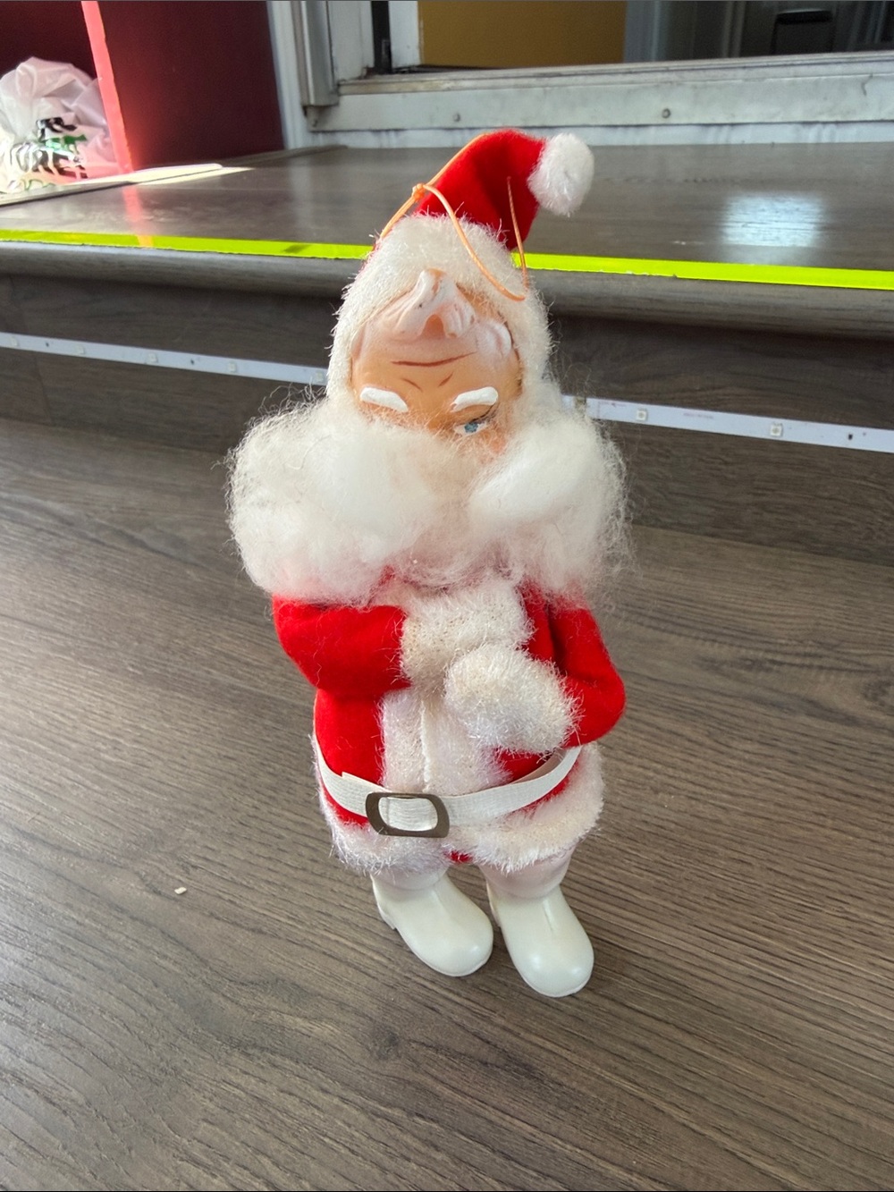 Vintage Made in Japan 8” Santa Ornament or Table Decoration